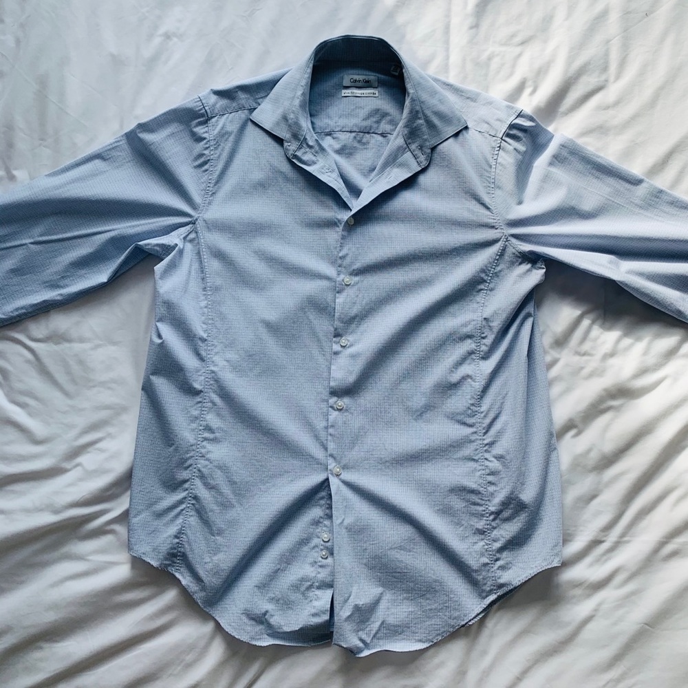 Calvin Klein Slim Fit Dress Shirt - Picture 4 of 4